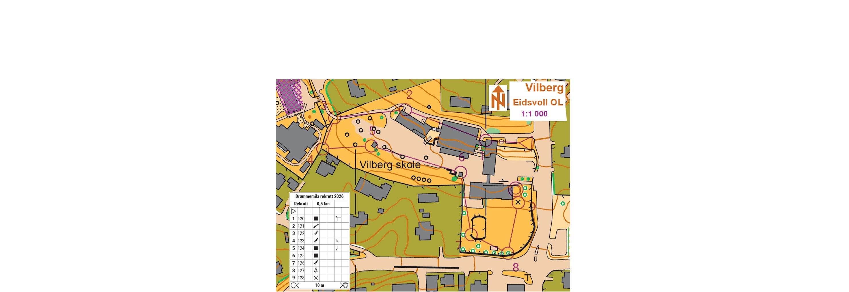Drømmemila 2026. Sprint 1609 meter. Inngår i Raumarkarusellen løp 5.