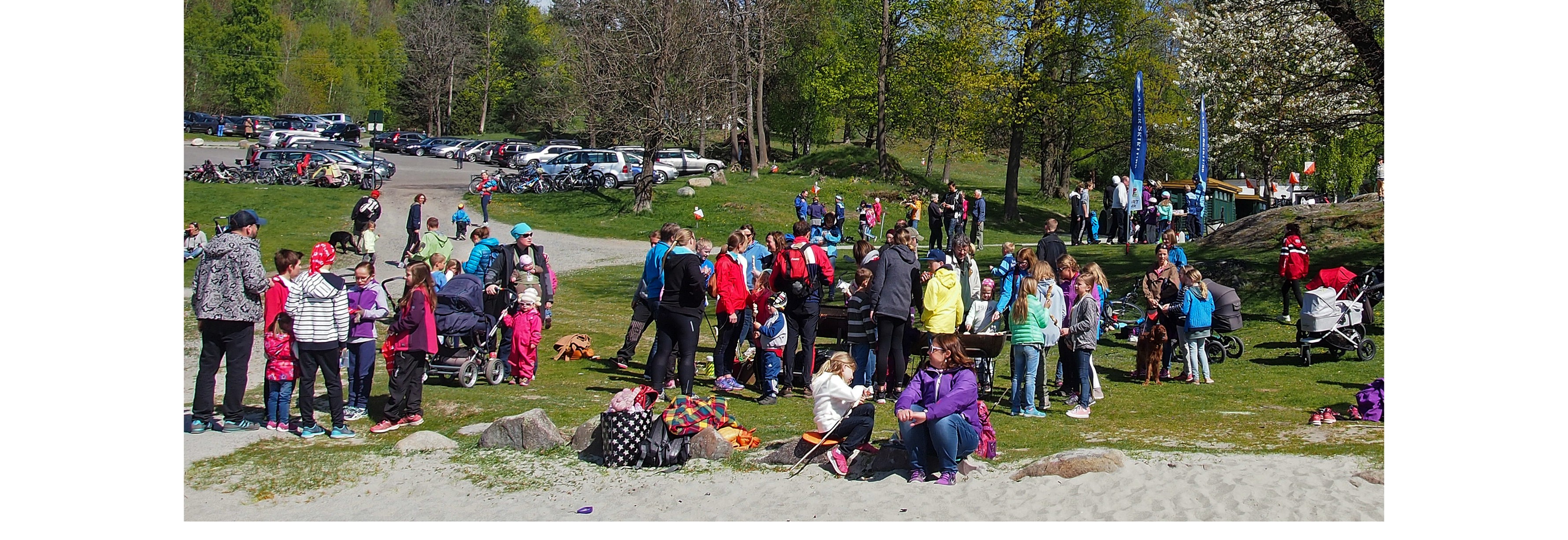Familiedag på Hvalstrand