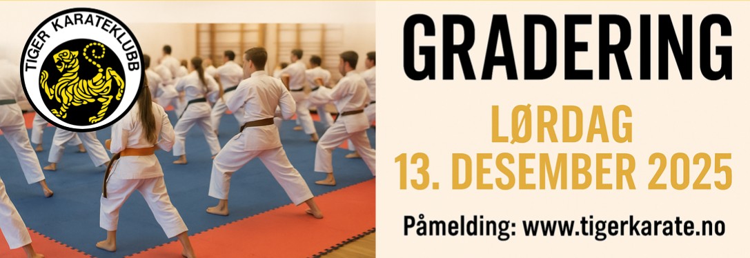 Gradering Høst 2025 Ungdom/Voksen lilla og brune belter