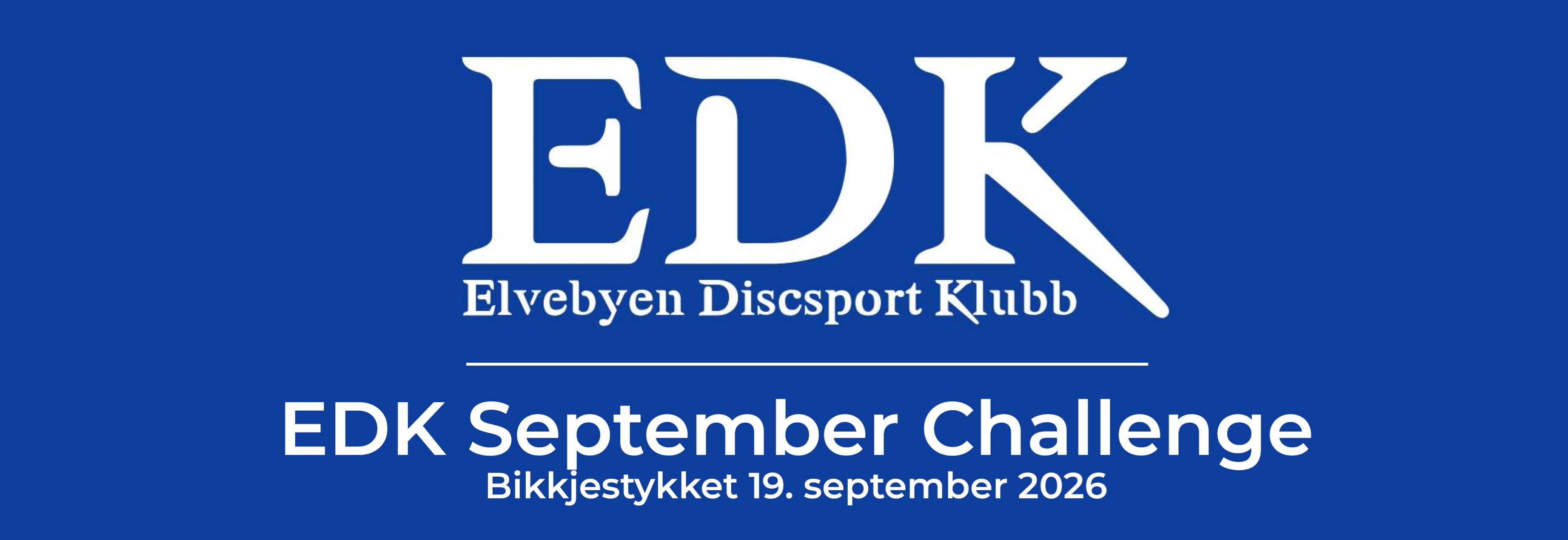 EDK September Challenge