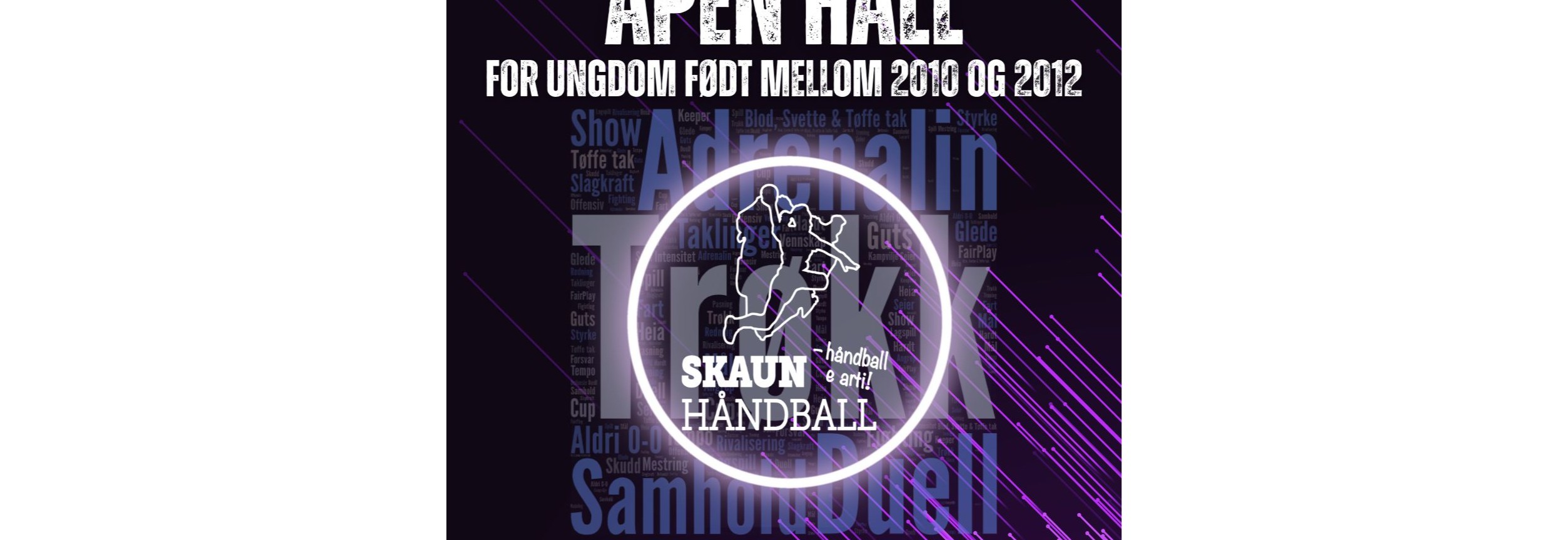 Åpen håndballhall