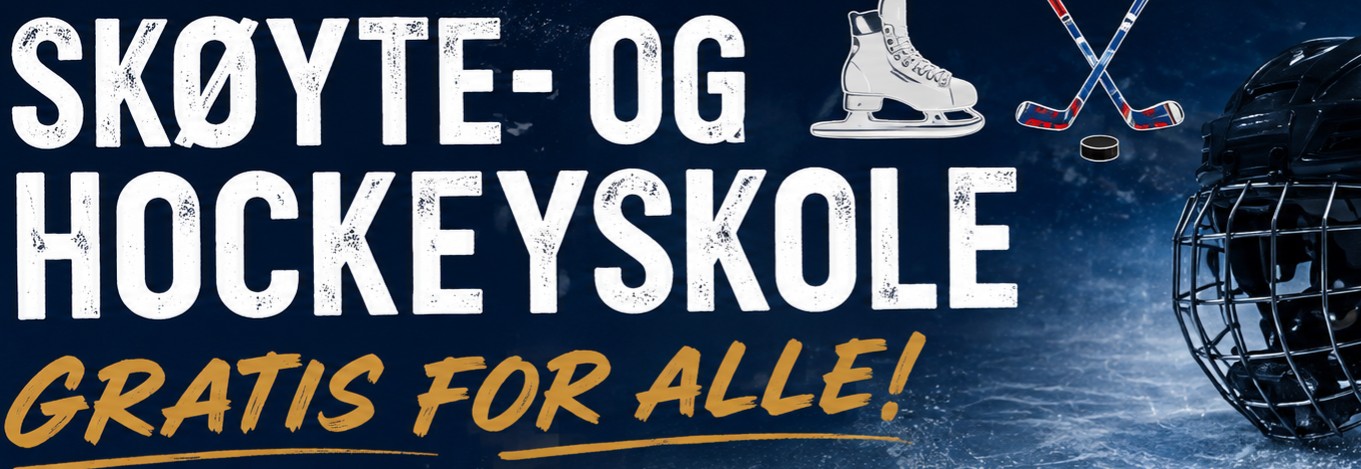 Gratis skøyte- og hockeyskole