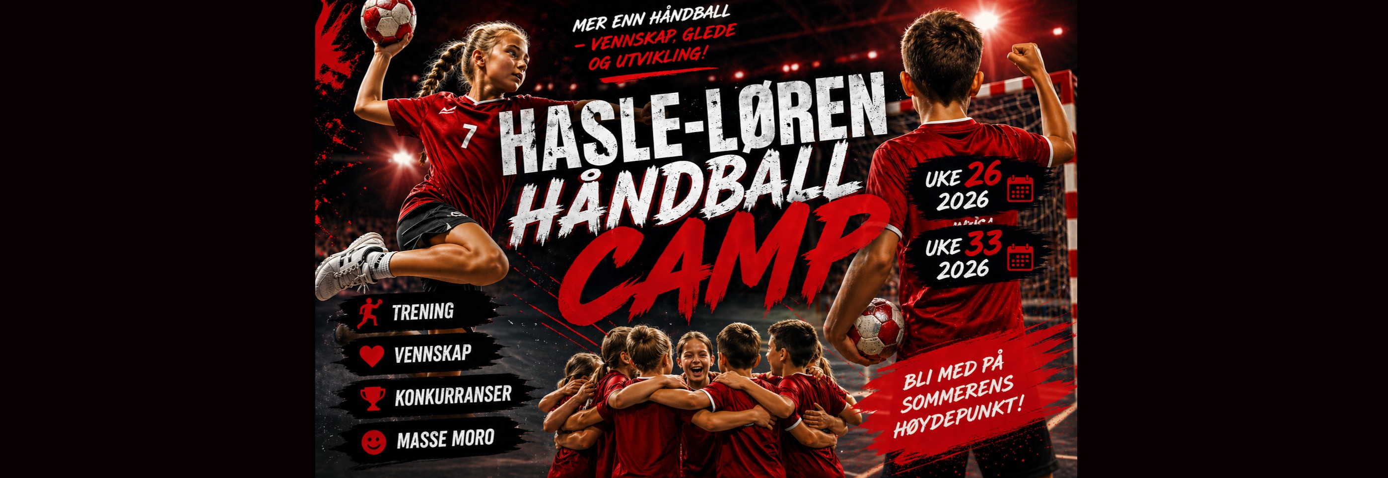 Image for Håndballcamp uke 26 og uke 33