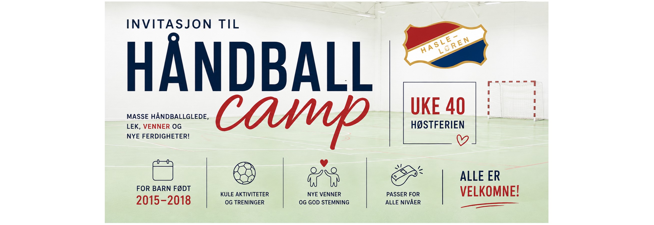 Image for Håndballcamp i høstferien