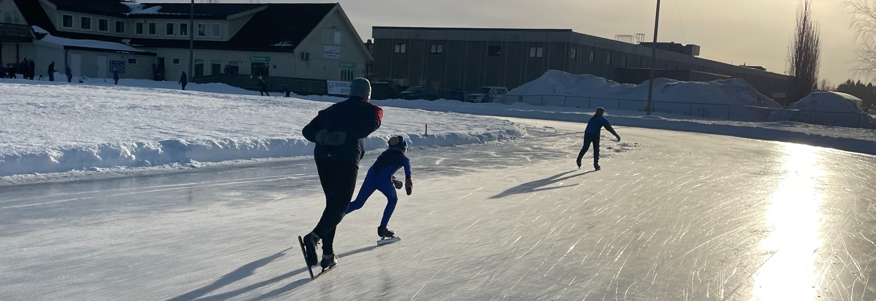 Skøytedag på Myhrer