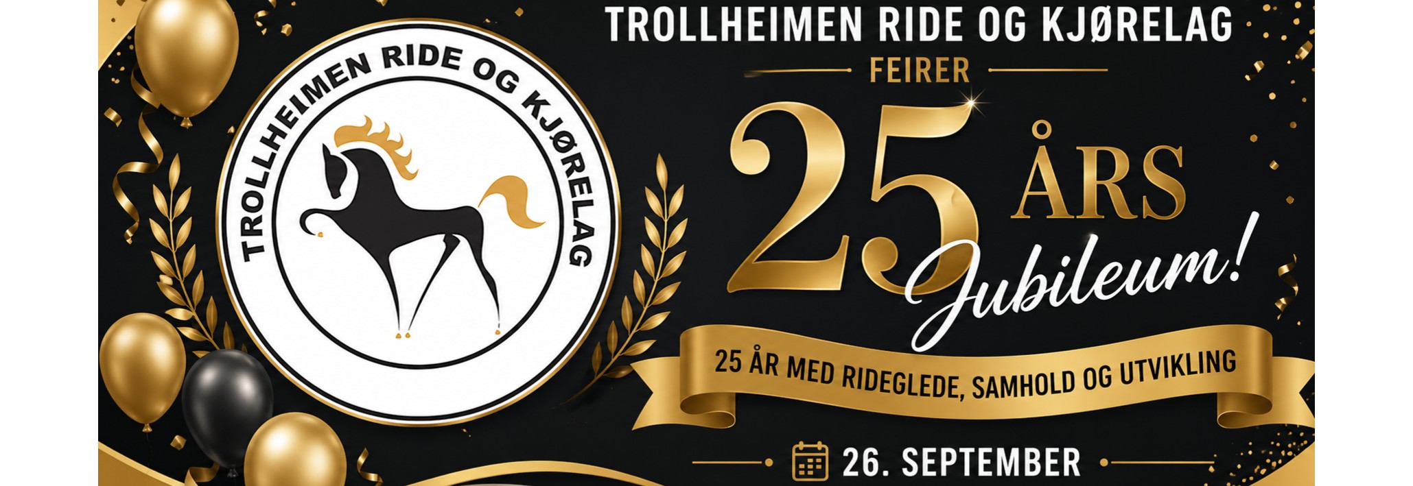 Jubileumsmiddag for medlemmer - åpen påmelding