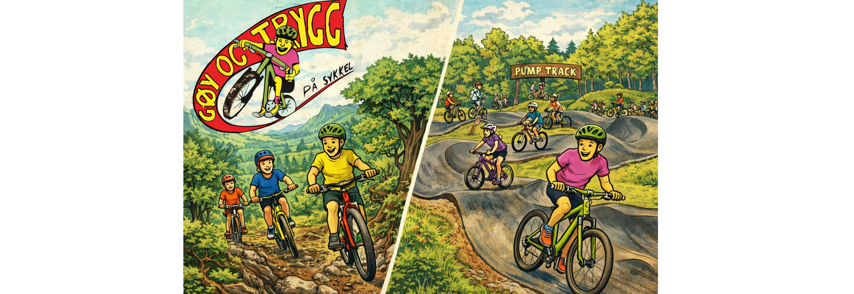 Sykkelskolen - Gøy og Trygg på sykkel