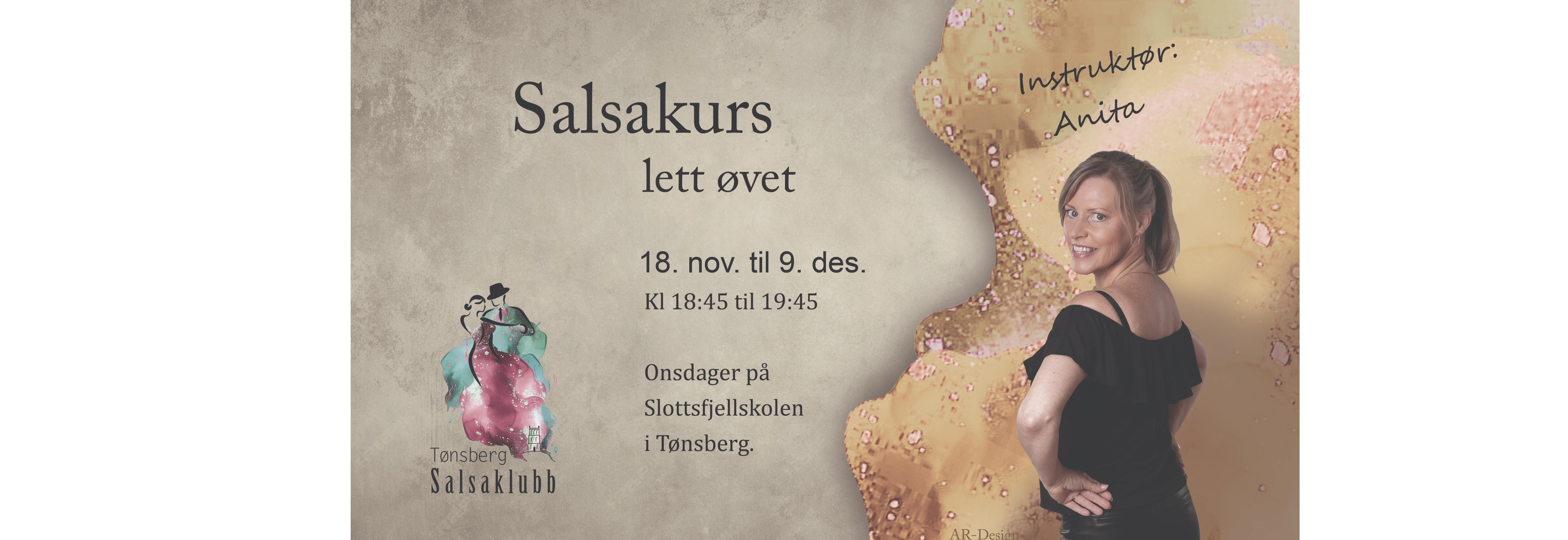Salsa lett øvet kurs (4u) - Anita