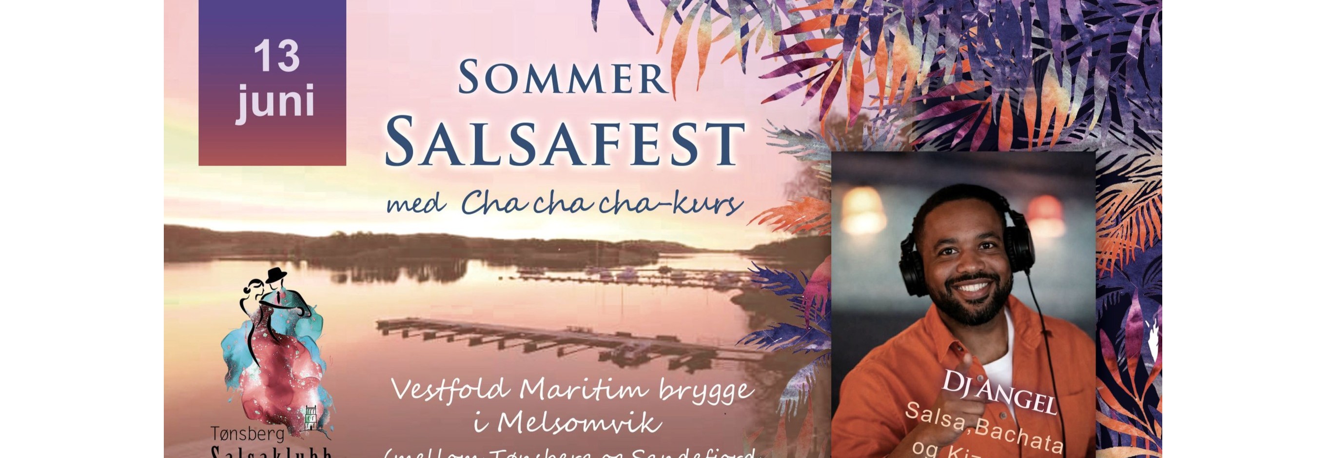 Salsa sommerfest med kurs og DJ