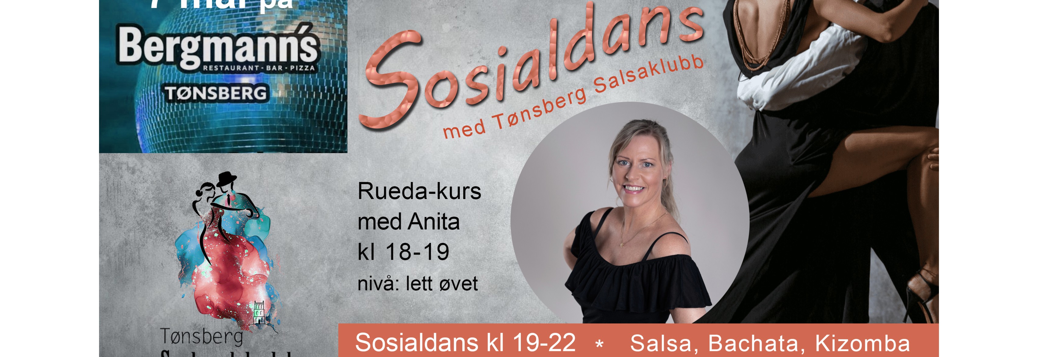 Sosialdans med Rueda kurs