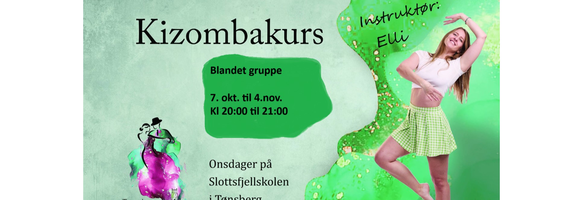 Kizomba åpent nivå m/Elli