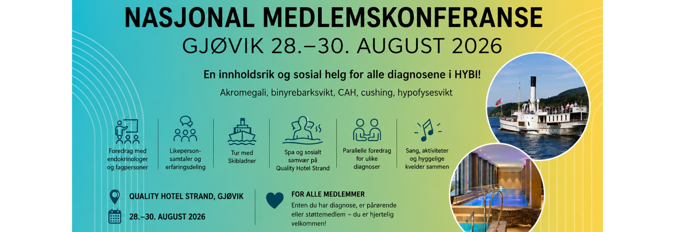 Landskonferanse på Gjøvik (påmelding startet)