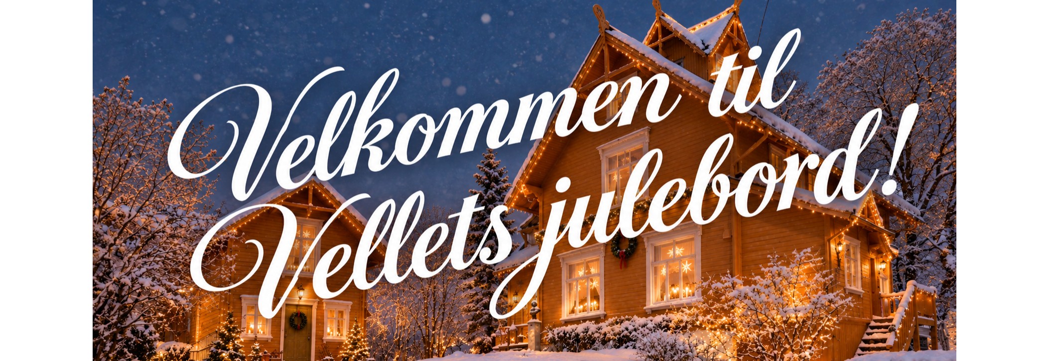 Vellets julebord