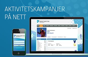 Aktiv Bedrift har også en egen app