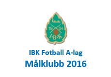IBK målkubb 2016