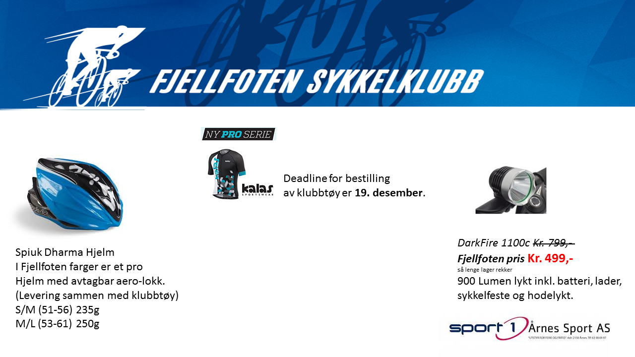 TILBUD FRA SPORT1 ÅRNES SPORT