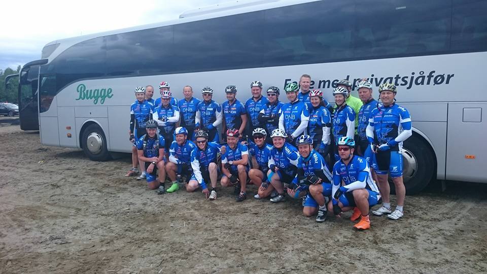 Grillfest etter styrkeprøven