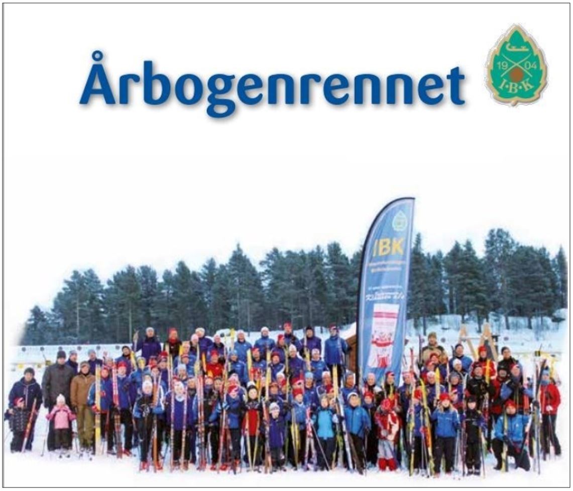 Årbogenrrennet 2018 - KM klassisk Buskerud med resultater