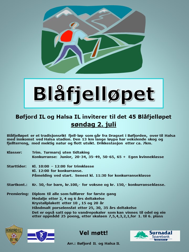 Blåfjelløpet 2. juli
