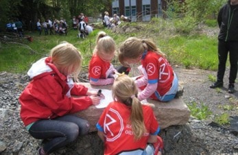 Orienteringstrening for 8-12 åringer