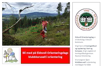 Klubbkarusellen i orientering starter tirsdag 15. mai