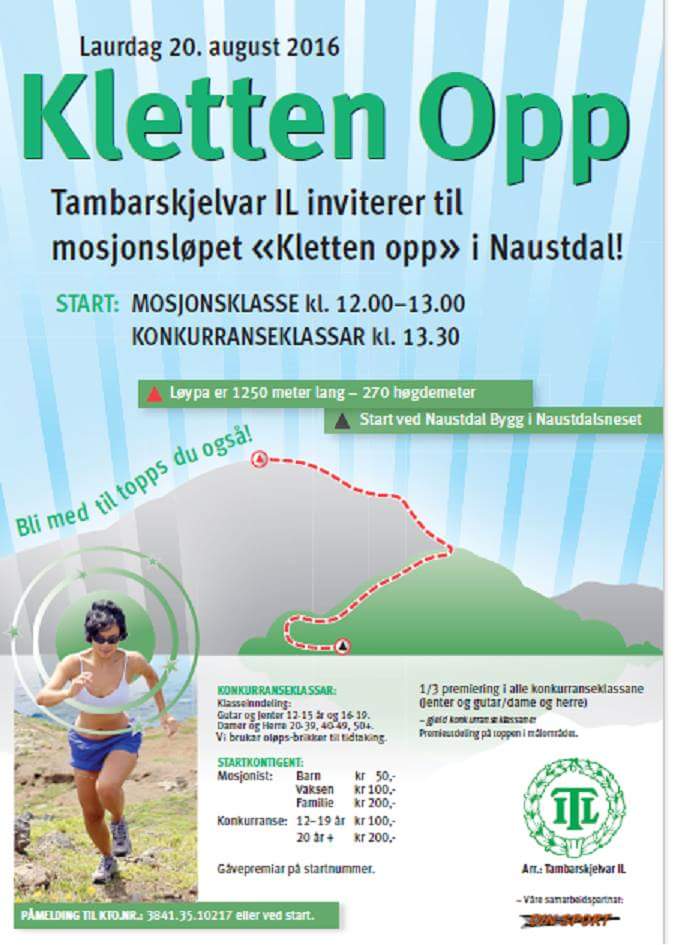 Invitasjon til Kletten Opp