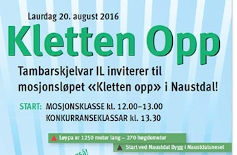 Invitasjon til Kletten Opp