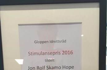 Jon Rolf fekk Stimulansprisen!