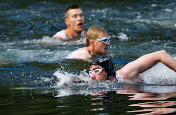 Friluftshelga Hyen Triathlon 2018.