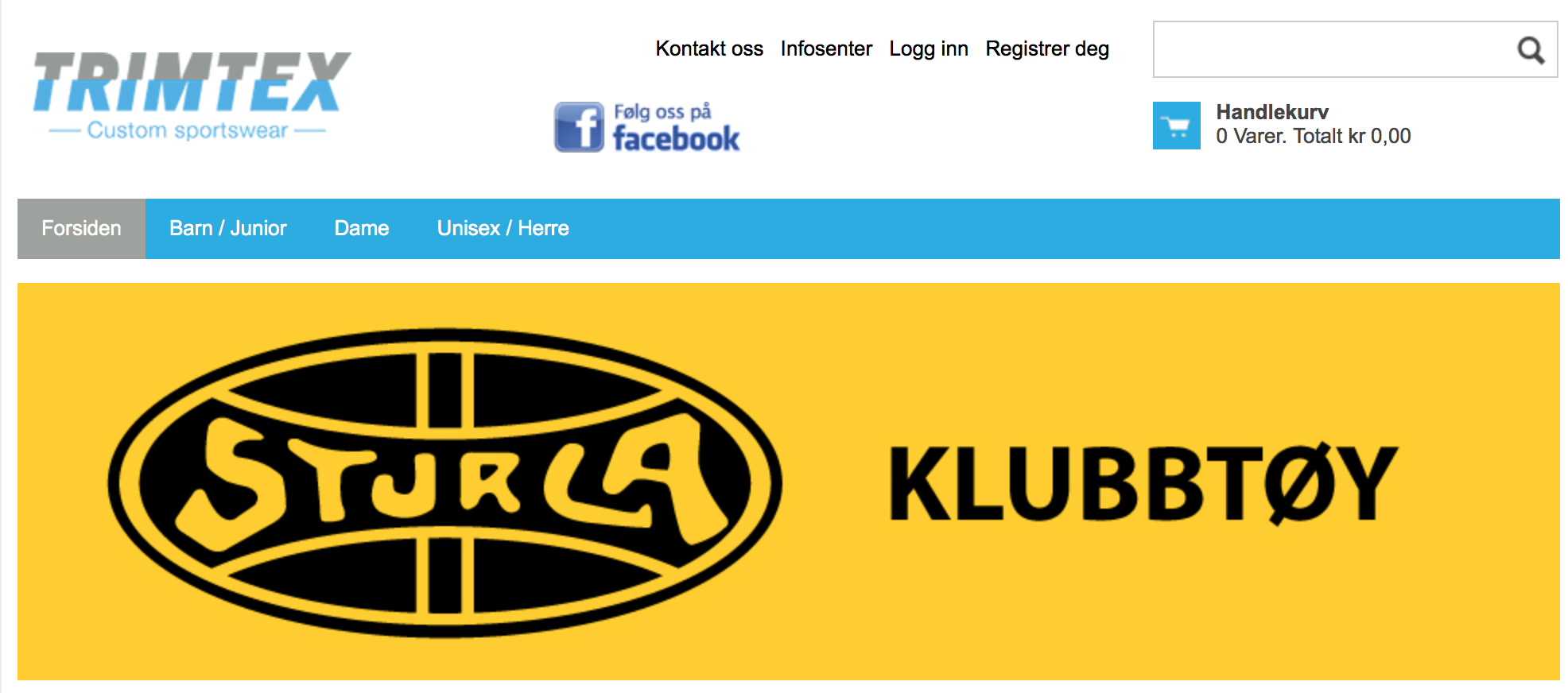 Klubbtøy Sturla friidrett høst 2016