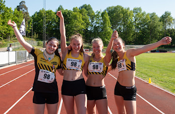3 plass på NM stafetter på Kvinner Junior laget!