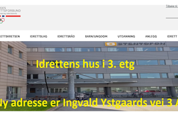 Idrettskretsen informerer