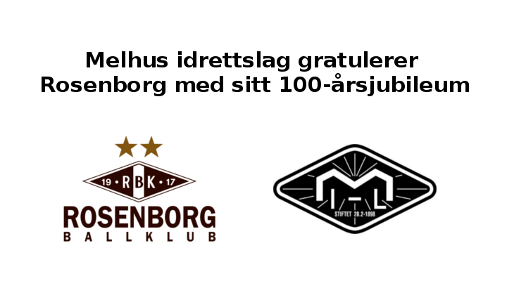 Melhus idrettslag gratulerer Troillongan