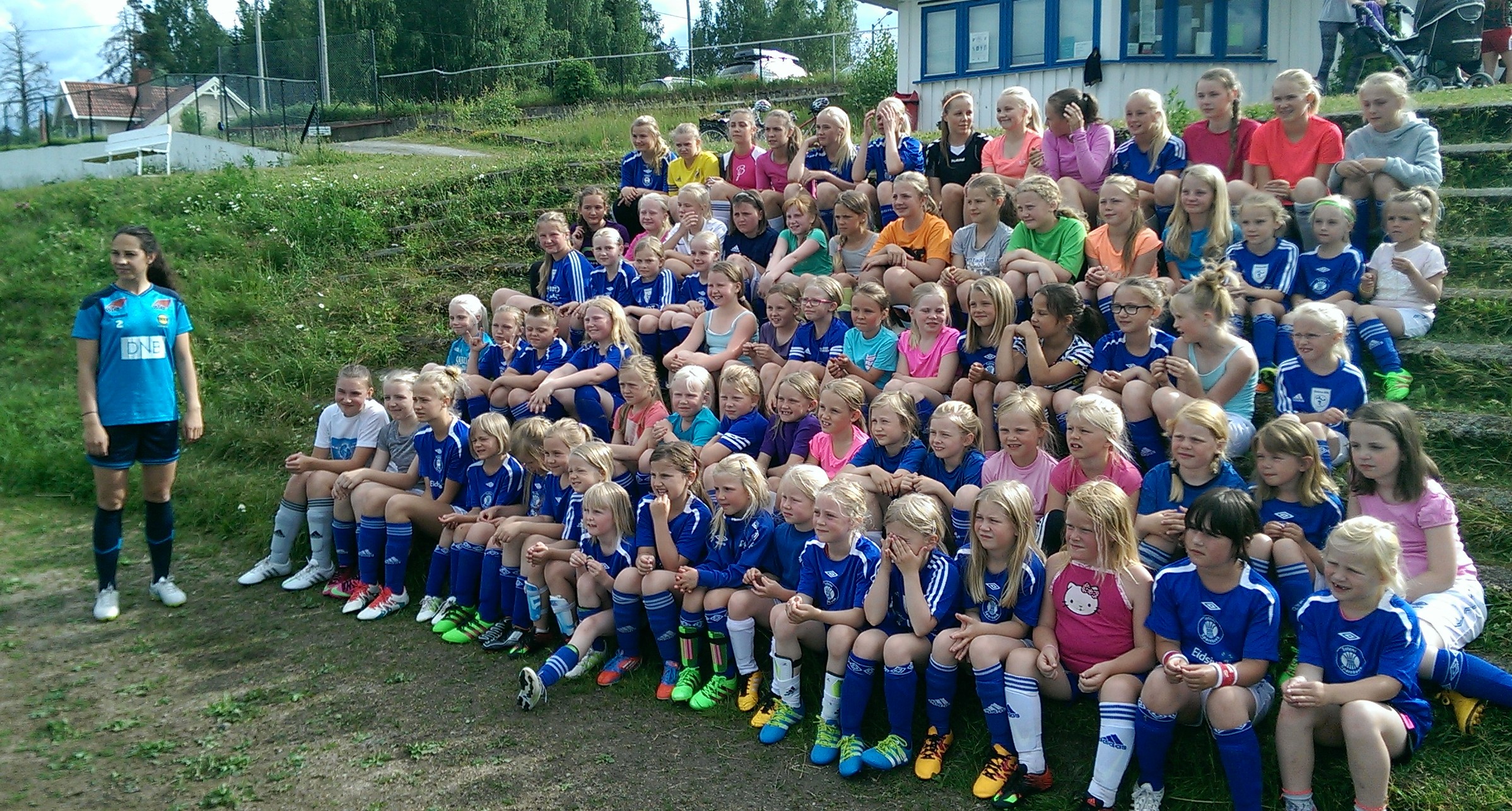 Strålende jentedag