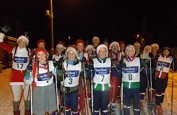 Julesprint på Liatoppen