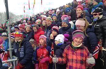 ÅL Skiskytterlag på Skiskytter VM i Kollen
