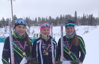 HL i Meråker - StafettGull til Mari og Vilde