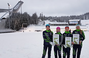 Medaljefangst i Kvalfossprinten