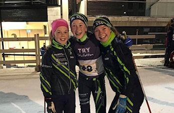 2 plass i TRY Stafetten til jentene