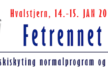 Fetrennet 14.-15.januar, innskytingslister m.m.