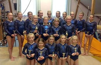 Flott sesongstart for turnjentene fra Moss.