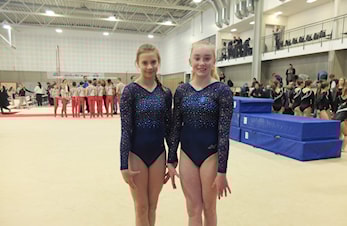 Flott turning av Thea og Emma i junior NM 2017.