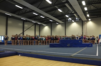 Flott turnhelg med 250 gymnaster i 24.cup 2 i Asker