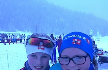 Jenter på Neastafetten
