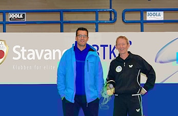 Ny bordtennis trener i sesong 2016-2017 den legendariske Ragnar Leffman