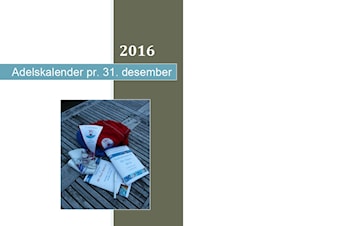 Adelskalender 2016