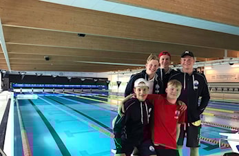 Ski svømmeklubb deltar i NM i langbane, Trondheim 8.-11. juli