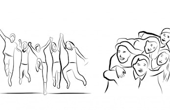 Fotografering av alle grupper i kveld kl 18.30