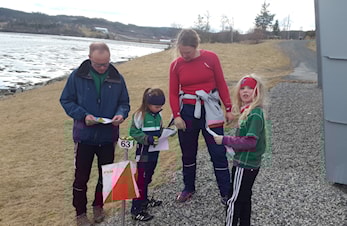 Trening på Perhaugen 21.04