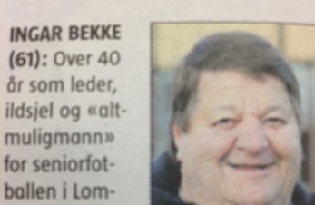 Ingar Bekke er nominert til Årets bankende hjerte